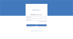 Desktop Screenshot of mymonat.com